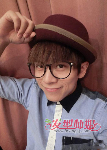 男胖脸适合剪什么头发 胖脸男生头发造型