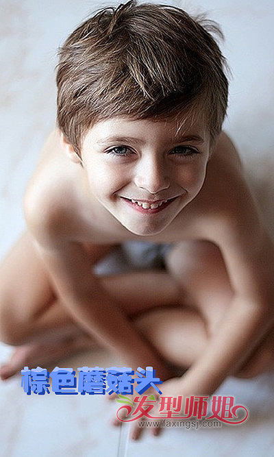 你喜欢蘑菇头发型吗 男童发型图片蘑菇头