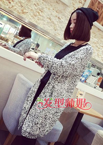 小脸女生的合适发型 没有刘海的小脸女生发型