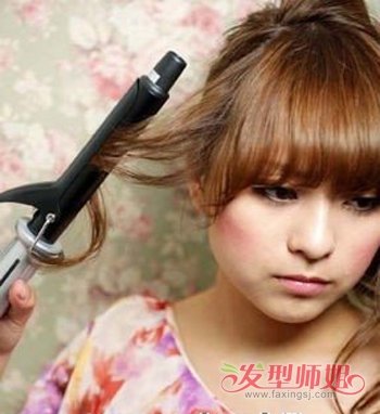 超短发怎么扎出花苞头 怎样弄中短发花苞头图