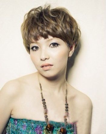 蘑菇头适合扁头大脸吗 脸大适合的蘑菇头(3)