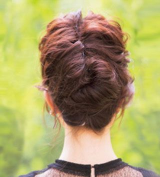 头发薄少怎样盘出发型 中年头发稀少盘发发型