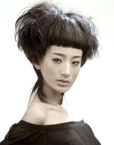 短发发型全头烫发女士造型烟花烫女生发型图什么短发腰应该及烫长发图片