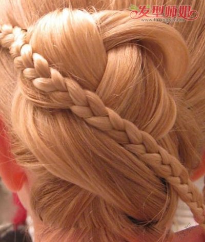 怎样给儿童盘发型 儿童长发盘发发型扎法图解