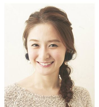 能给自己编的简单的发型 齐肩发编辫子发型(6