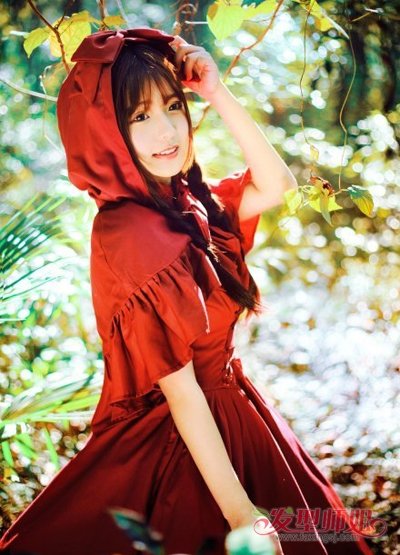 小孩简单无刘海发型 六七岁女孩的无刘海发式