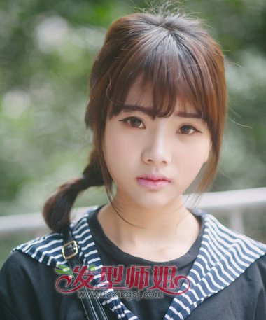 短发长长了一点夏天想绑起来怎么办 短发夏天怎么绑好看