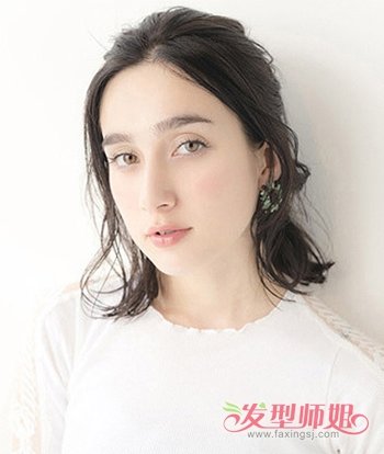 短发短配发型头发发型扎超短发型(4)_额头齐耳发造型新娘日系图片