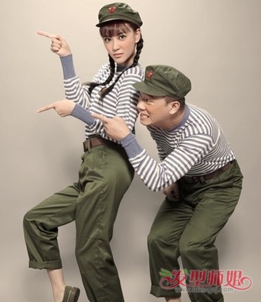 模范夫妇陈小春应采儿婚纱照型回顾 另类搞怪