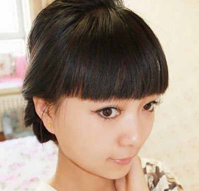 韩国鸟窝头要那种特别特别详细的 韩式可爱鸟窝头编发(4)