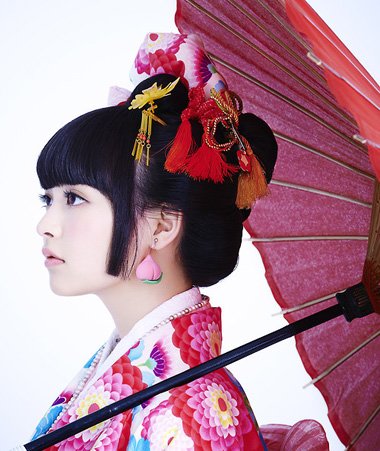 大爱和风文化风情发型 别具一格艺妓式盛唐妆容(5)