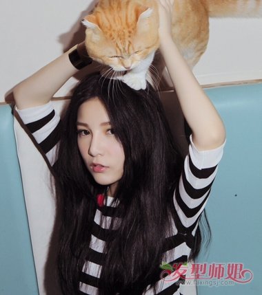 非主流少女本兮的长发 原创型歌手最适合民族风(2)