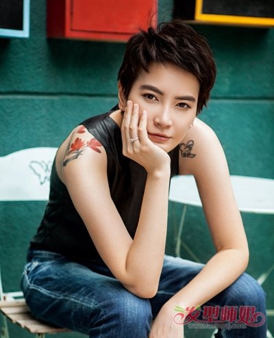 李媛短发满屏都是高级时尚风范 李媛御姐短发你能驾驭吗?(2)