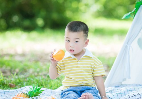 2020三岁男宝宝时尚寸头look阳光干净 妈妈不用操心的儿子超短发